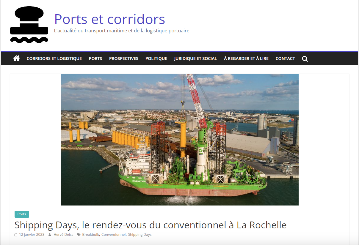 PORTS ET CORRIDORS