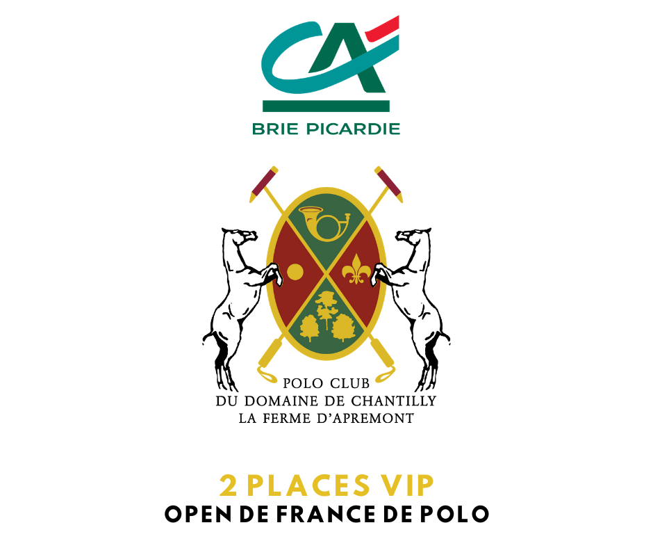 2 places VIP - Open de France de Polo