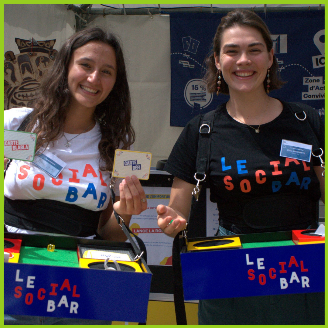 Rencontre les agents de convivialité du social bar 