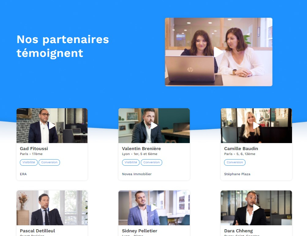 Nos partenaires témoignent