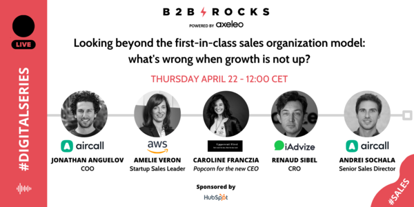 Looking beyond the first in class sales organization model: what's wrong when growth is not up?