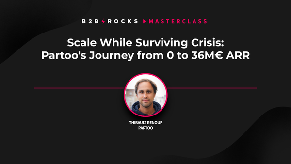 Scale While Surviving Crisis: Partoo's Journey from 0 to 36M€ ARR