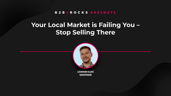 Your Local Market is Failing You – Stop Selling There