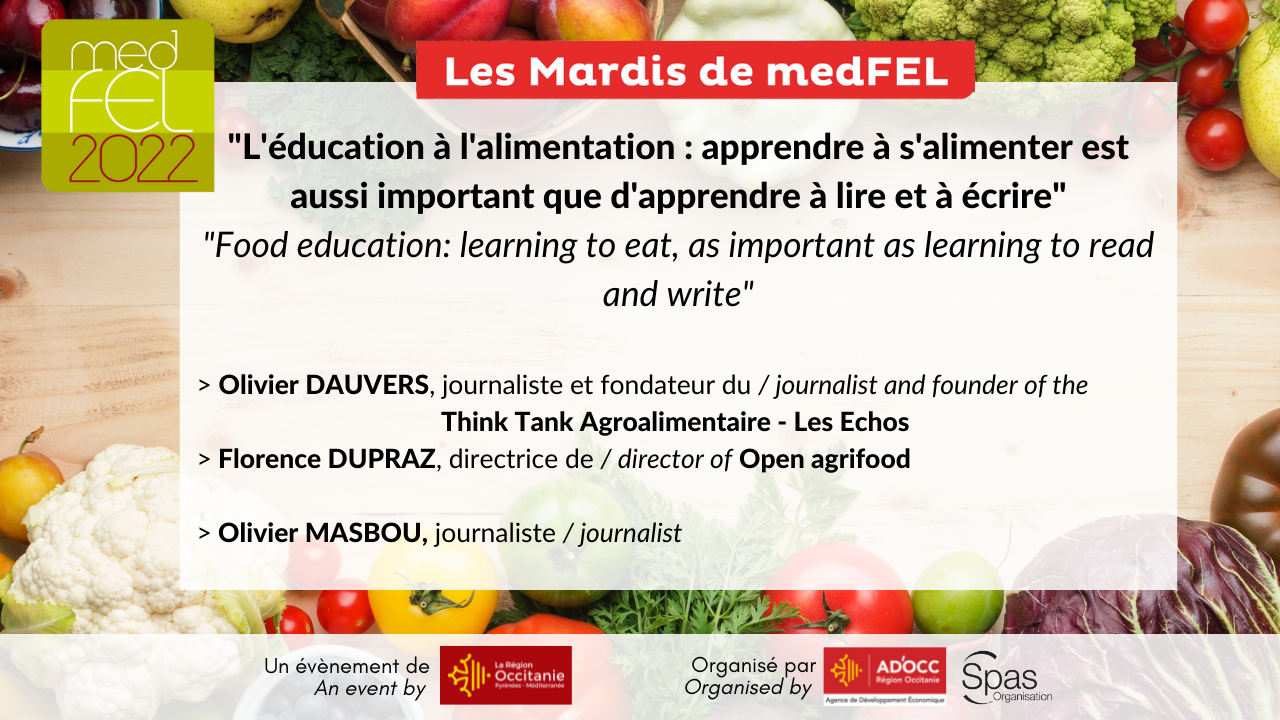 L'éducation à l’alimentation : apprendre à s’alimenter est aussi important que d’apprendre à lire et à écrire