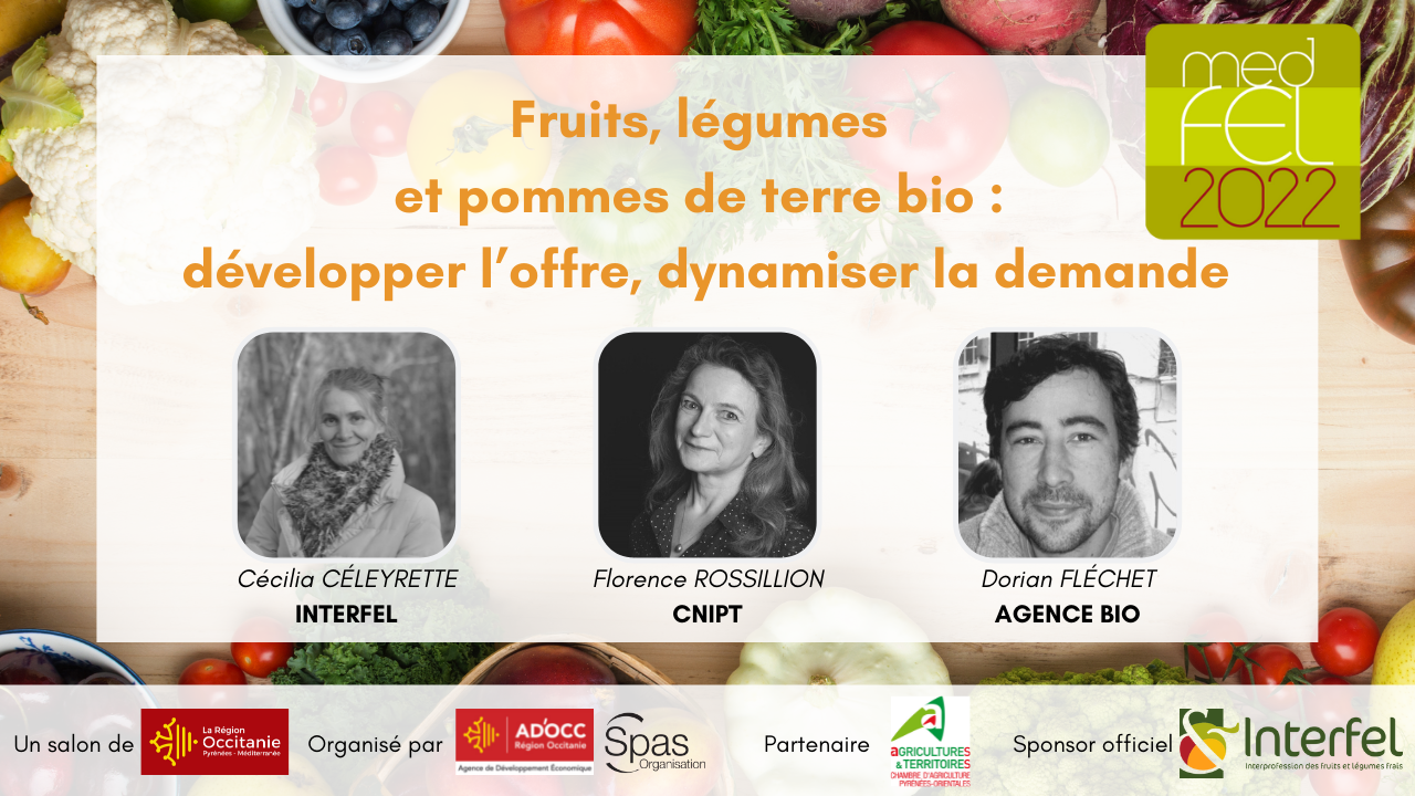 Fruits, légumes et pommes de terre bio : développer l’offre, dynamiser la demande
