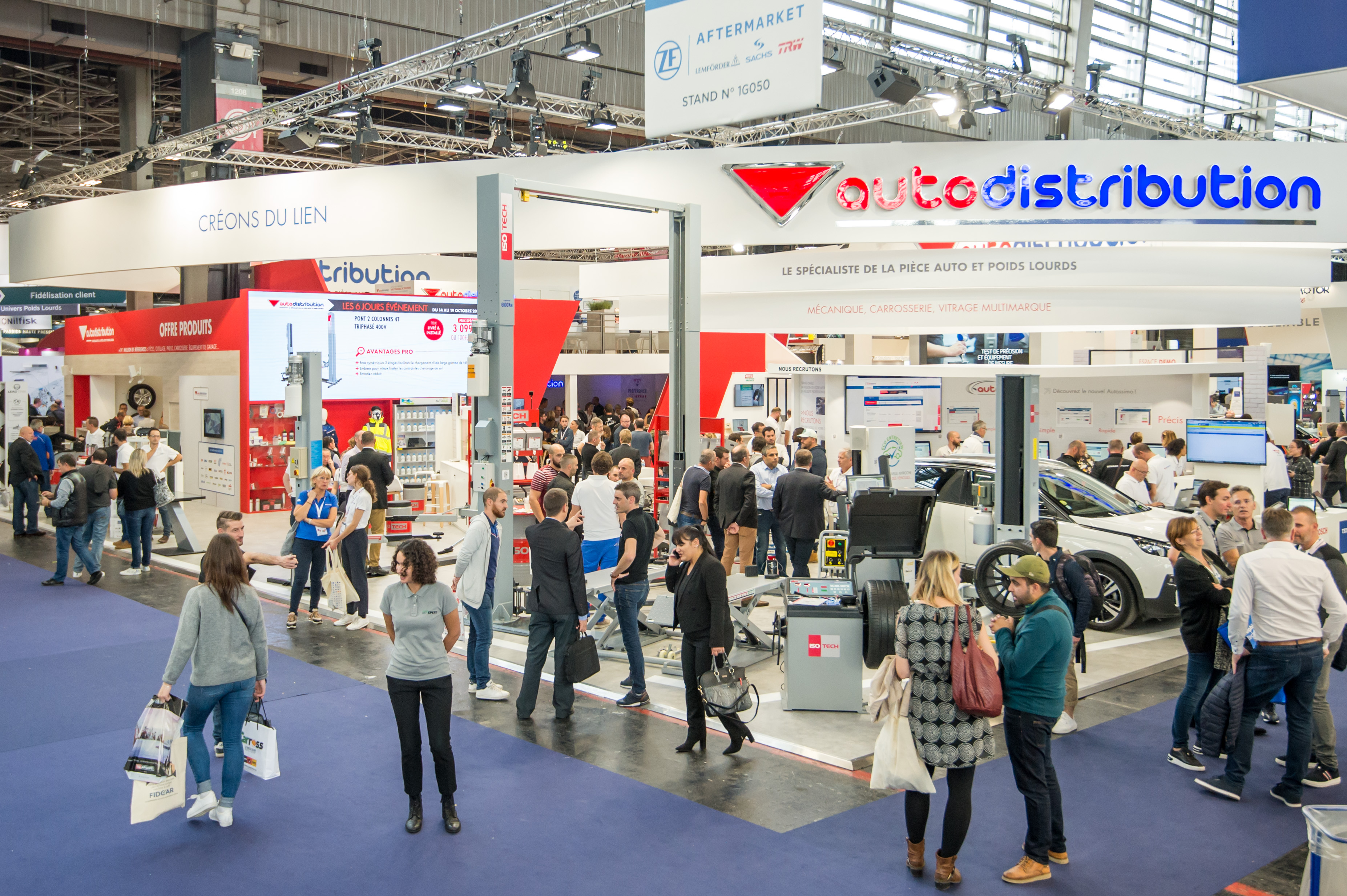 Réseaux de distribution et d'après-vente, constructeurs et multimarques, (contrôle technique)