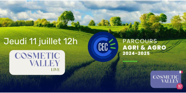 2024 - Rejoignez le collectif cosmétique du parcours d'accélération CEC Agri&Agro