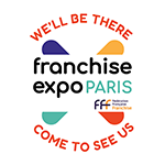 Logo Franchise Expo Paris noir
