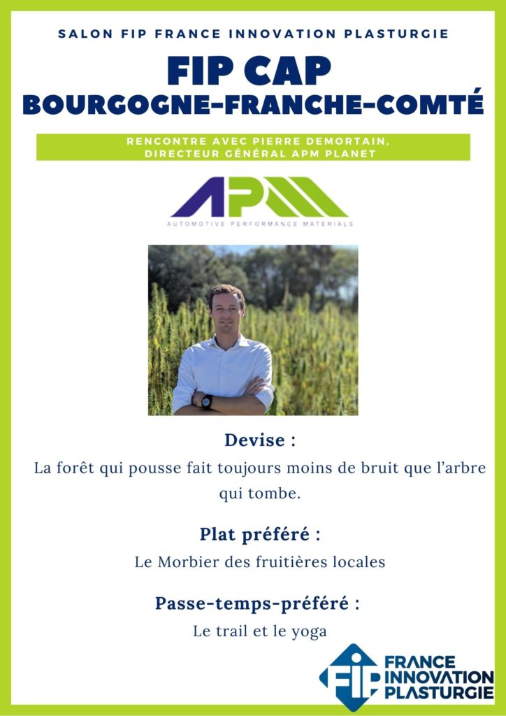 Interview avec APM – Economie Circulaire pour la Plasturgie