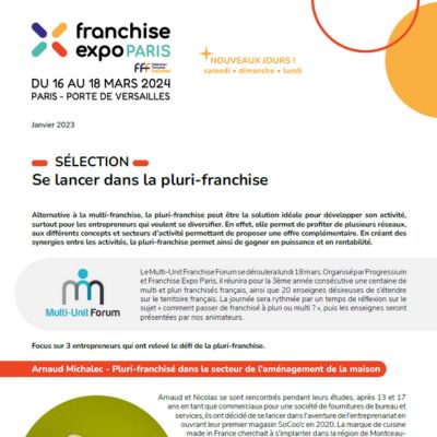 Se lancer dans la pluri-franchise