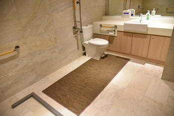 Firm-to-Soft intelligent floor mat for elderly fall injury prevention