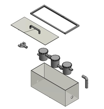 Filter system for reuse of dental wastewater