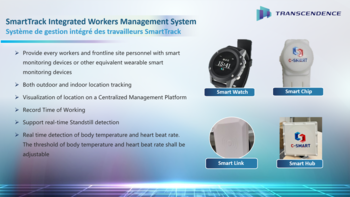 SmartTrack integrated workers management system