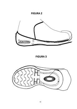 Shoe with emergency warning