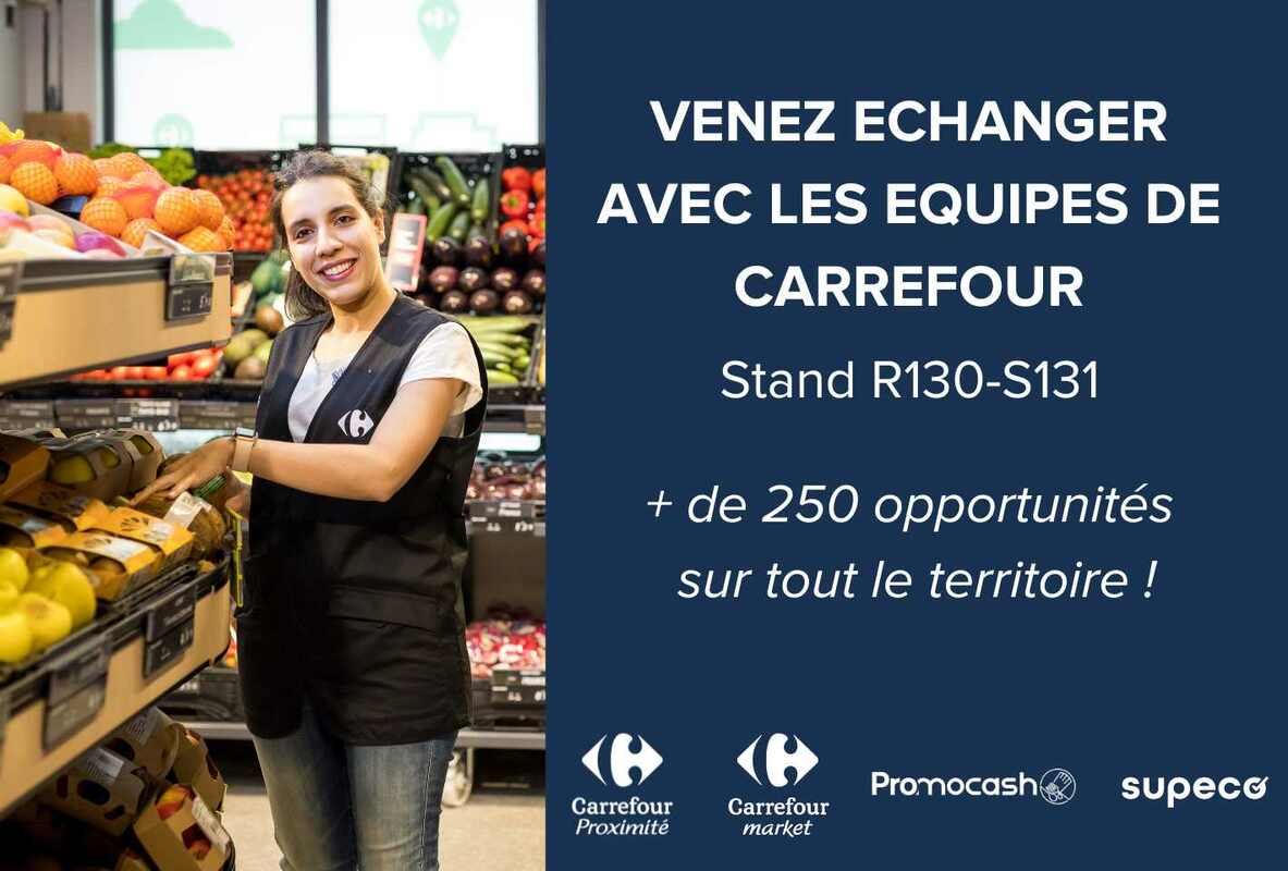 Carrefour franchises, starting from €7,500 in liquid capital