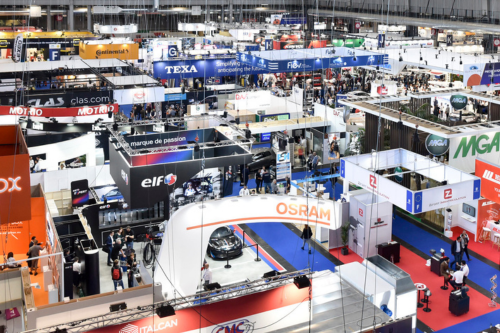 Vue aérienne EQUIP AUTO Paris 2022