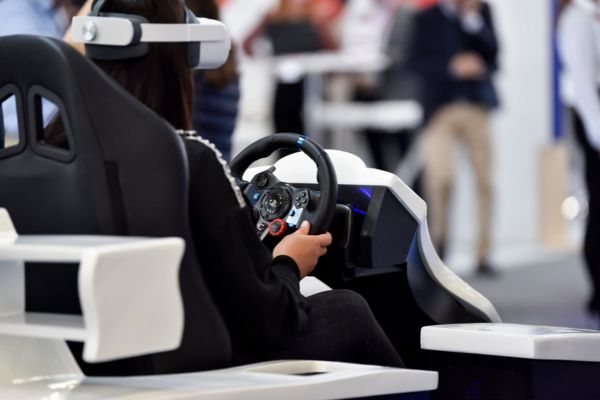 Simulateur VR salon EQUIP AUTO Paris