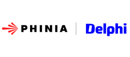 Logo PHINIA Delphi, exposant EQUIP AUTO Paris 2025
