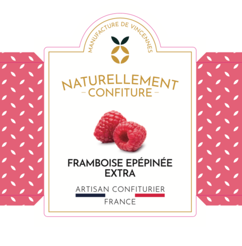 Confiture Framboise Epepinée EXTRA 250g