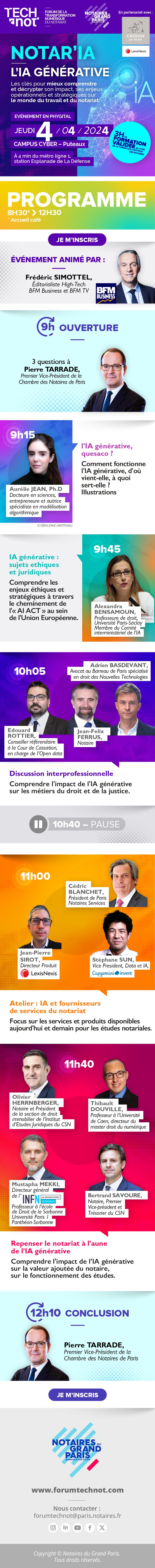Programme 2024 - TechNot - Notar'IA