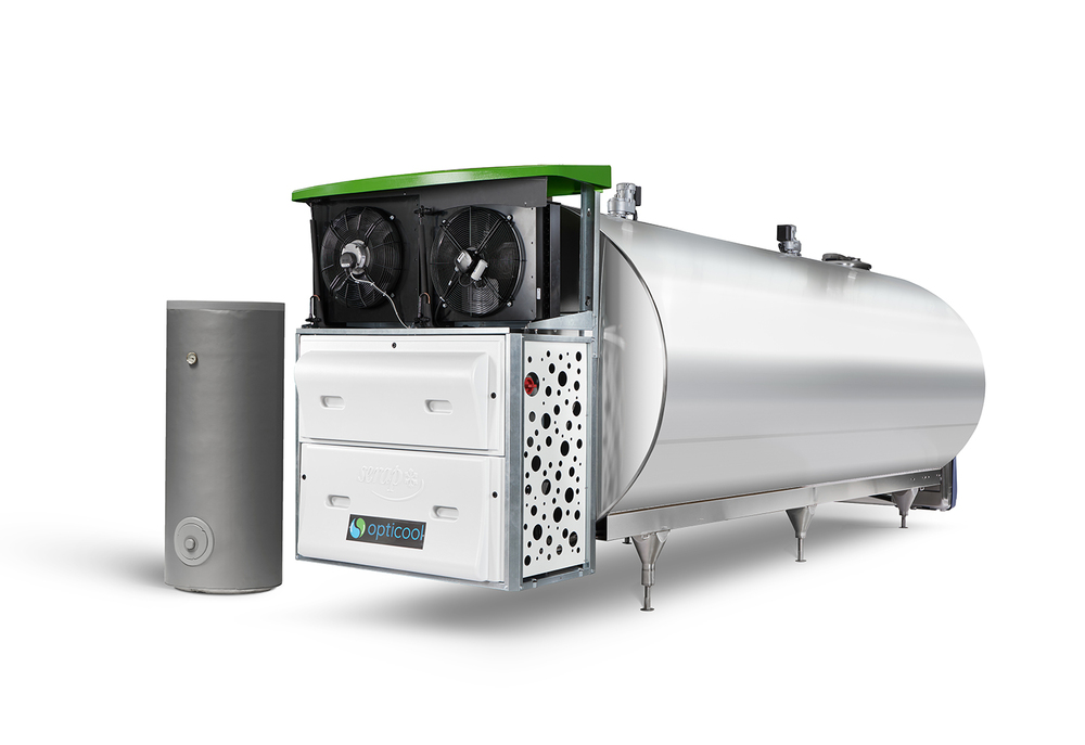 OPTICOOL : new generation condensing unit for milk coolers, with low consumption and carbon footprint.