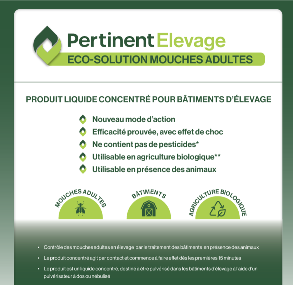 Eco-solution mouches adultes