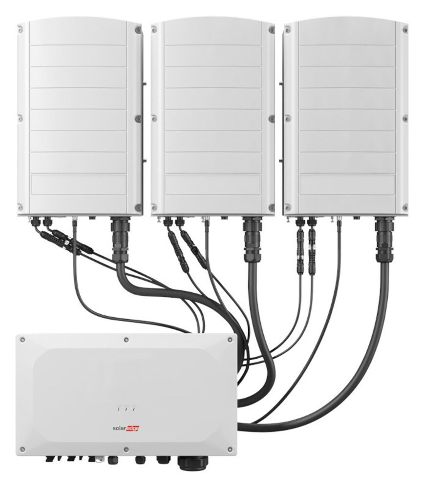 SolarEdge commercial threephase inverter with Synergy technology