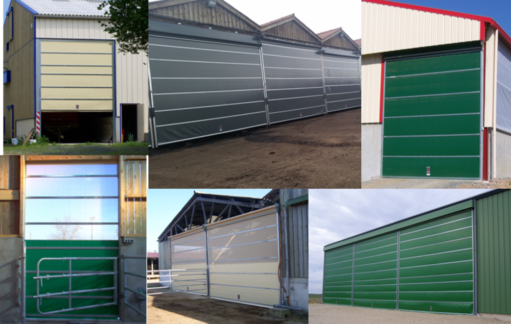PORTES ENROULABLES BVR (BRISE-VENT ROULANT)