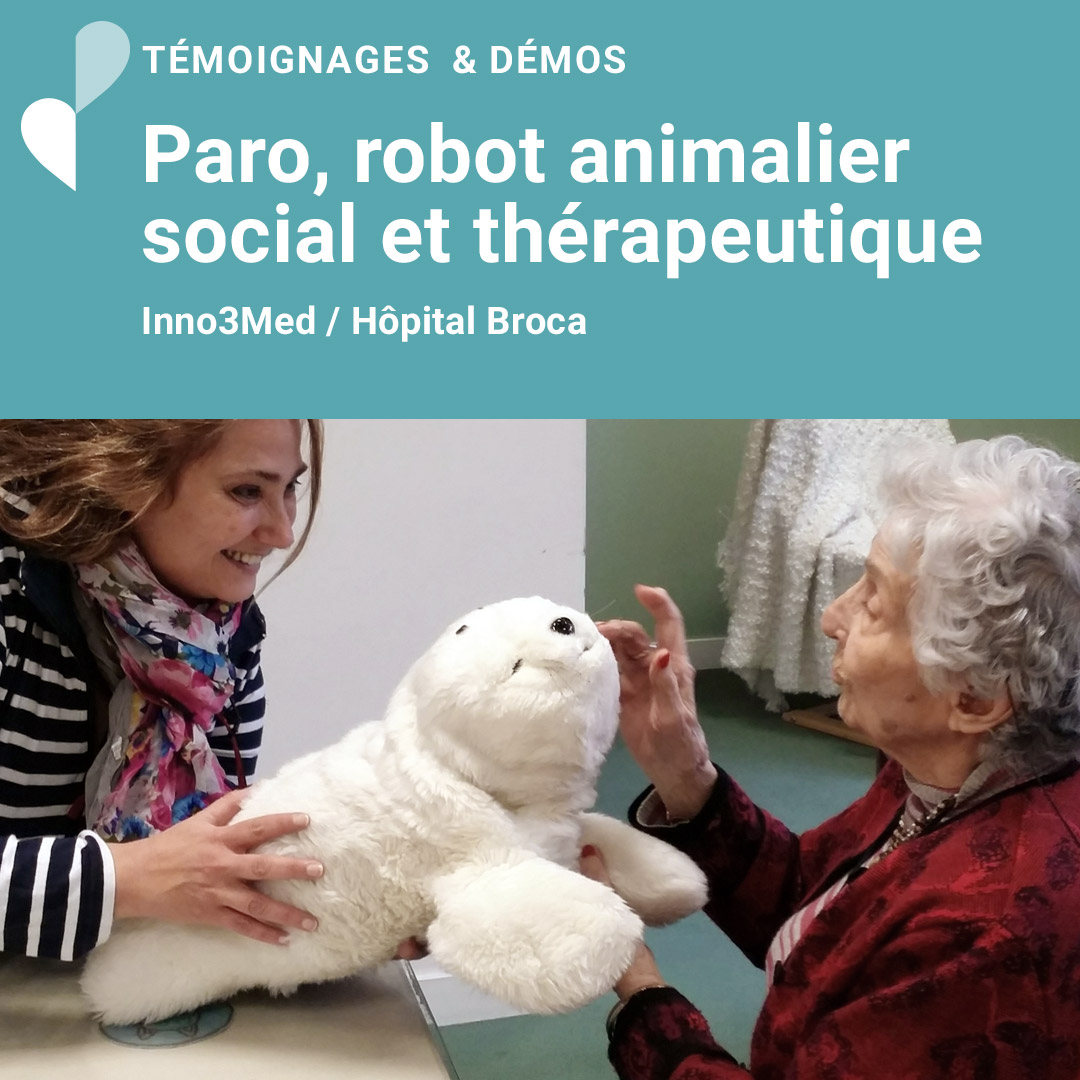 Paro, robot animalier social et thérapeutique