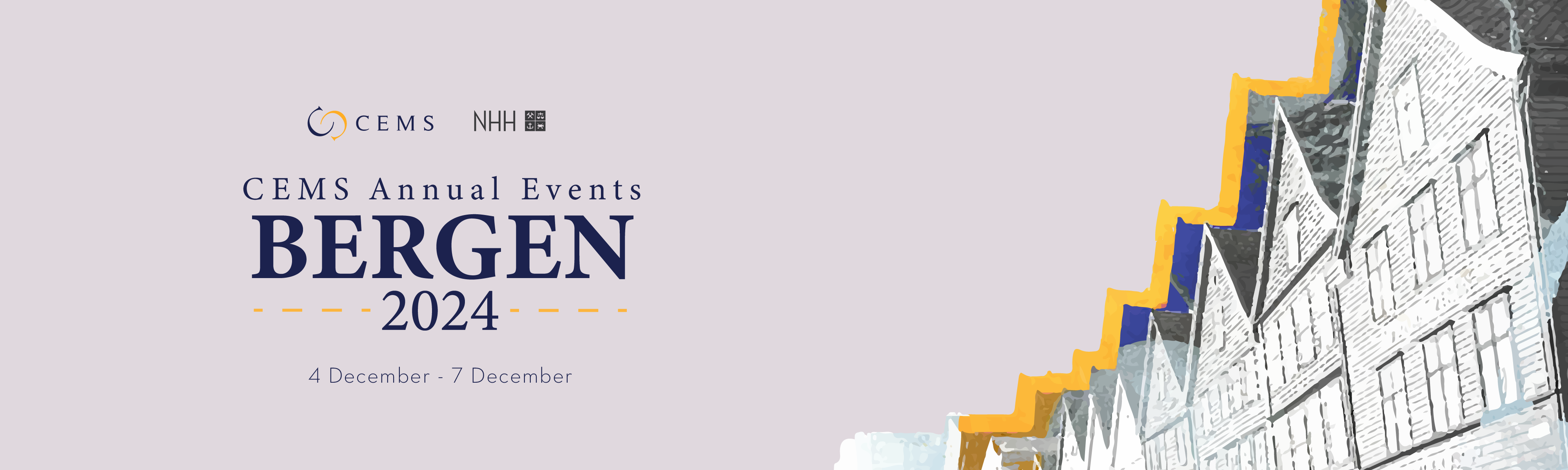 Banner of CEMS Annual Events 2024 in Bergen