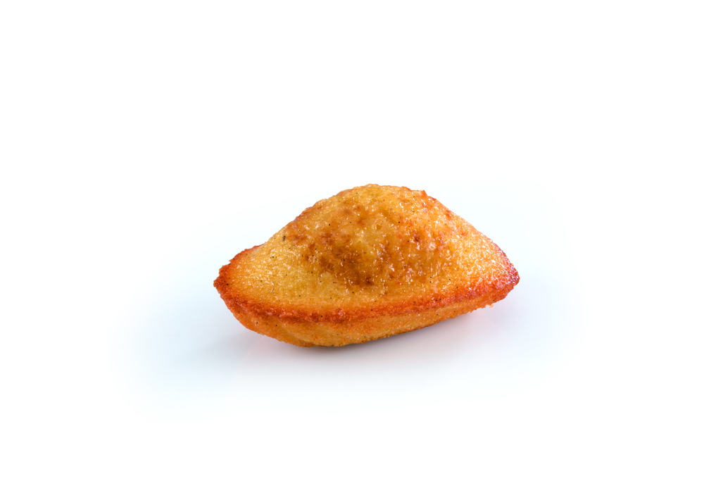 Madeleine craquante à la vanille 