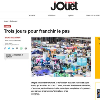 Trois jours pour franchir le pas