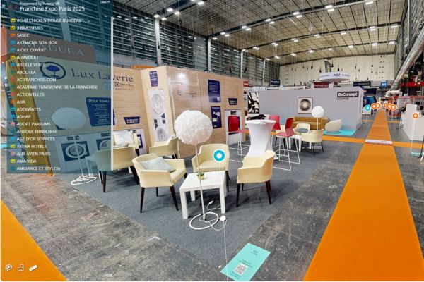 Visite virtuelle Franchise Expo Paris 2025