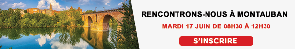 Montauban : mardi 17 juin de 08h30 à 12h30