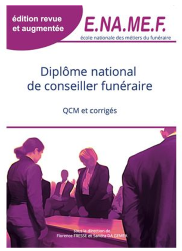 Diplôme national de conseiller funéraire QCM et corrigés