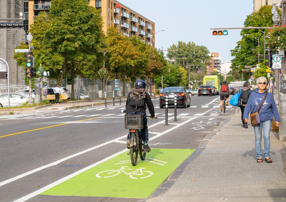 Derniers aménagements cyclables dans la Ville de Québec (visite à vélo)