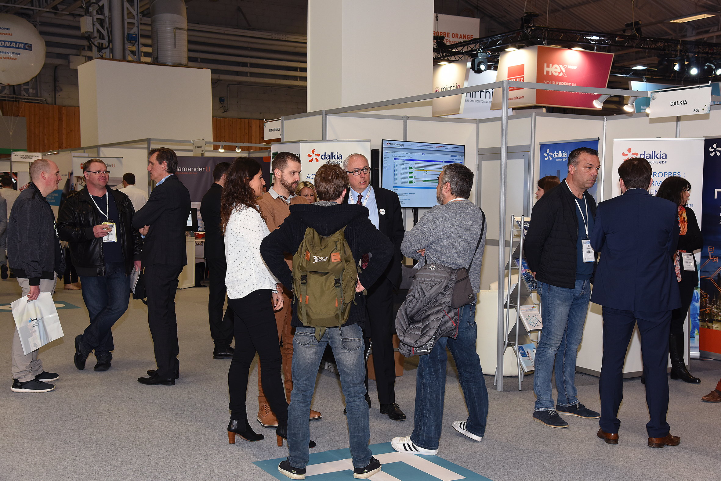 Visiteurs ContaminExpo