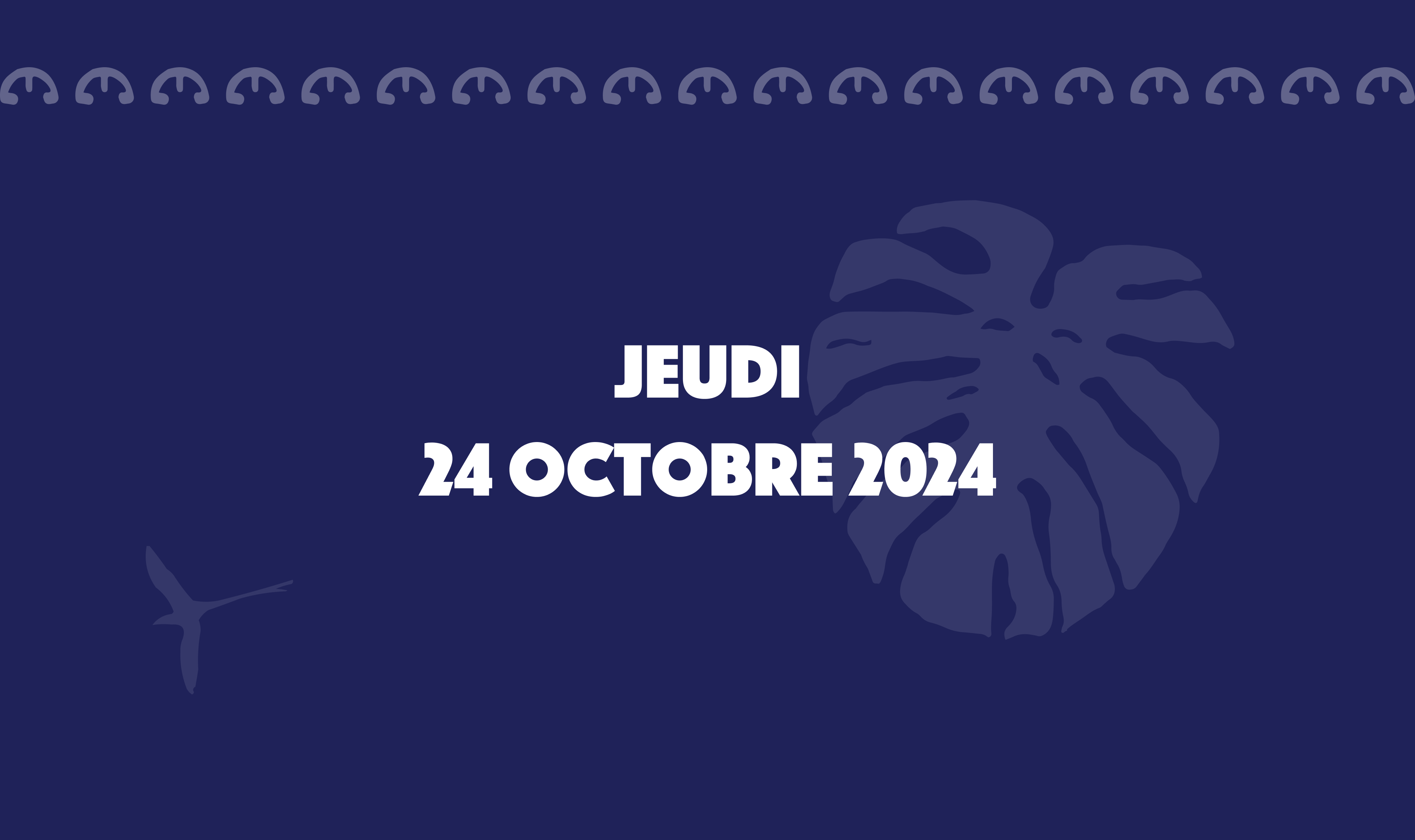 programme du 24 octobre 2024