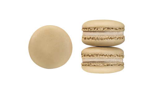Macaron Marron et Rhum ambré