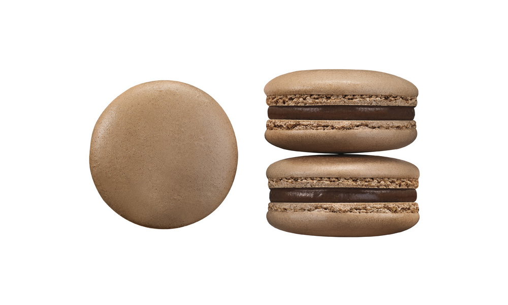 Macaron Chocolat et fève Tonka