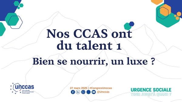 Nos CCAS ont du talent 1 | Bien se nourrir, un luxe ?