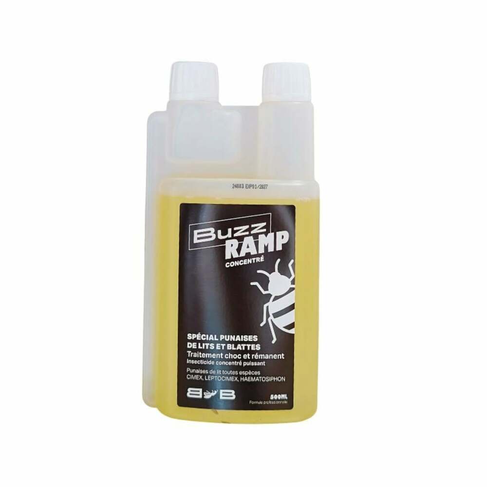 BUZZRAMP – Insecticide liquide concentré pour insectes rampants