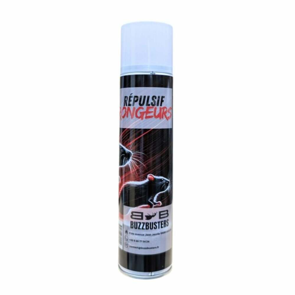 Répulsif Rongeurs Aérosol 300 ml – Protection naturelle anti-grignotage
