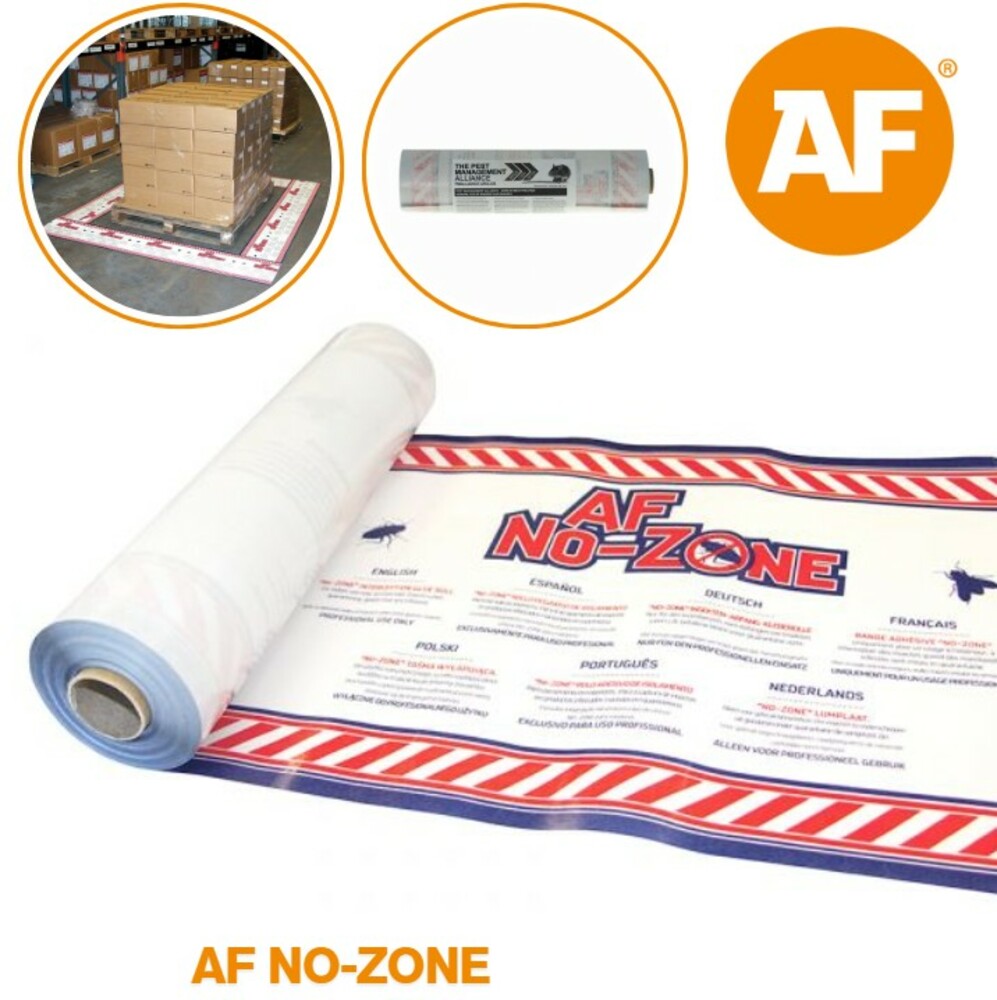 AF® NO ZONE BANDE COLLANTE DE QUARANTAINE SOURIS/INSECTES 20M
