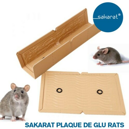 SAKARAT® PLAQUES DE GLU RATS (x100)