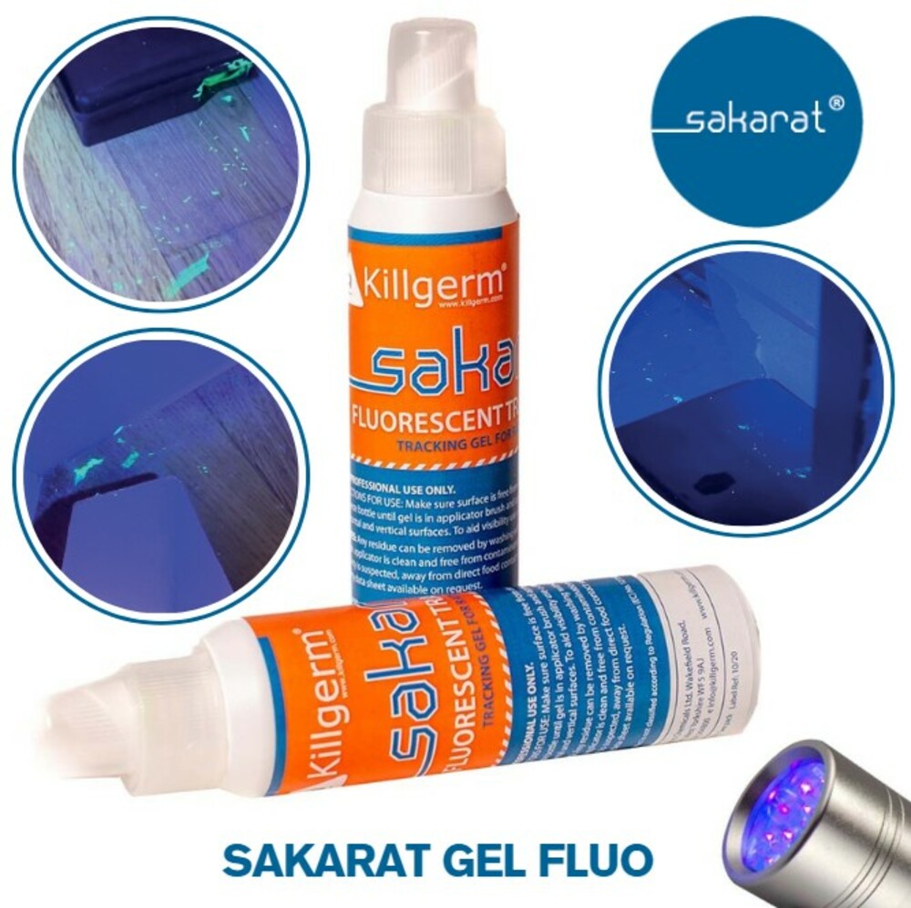 SAKARAT® TRACKING GEL FLUORESCENT TRAÇEUR DE RONGEURS EN GEL