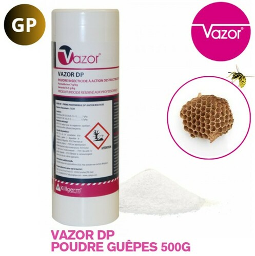 VAZOR® DP POUDRE GUÊPES FRELONS 500G