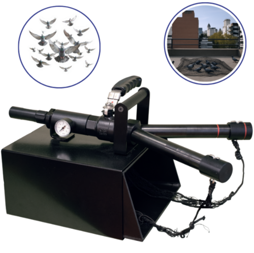 CANON LANCE FILET ANTI-OISEAUX CO2 PORTABLE