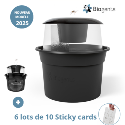 BIOGENTS BG-GAT REFLECT-TECH PIÈGES PONDOIRS + 60 STICKY CARDS (x12) MODÈLE 2025
