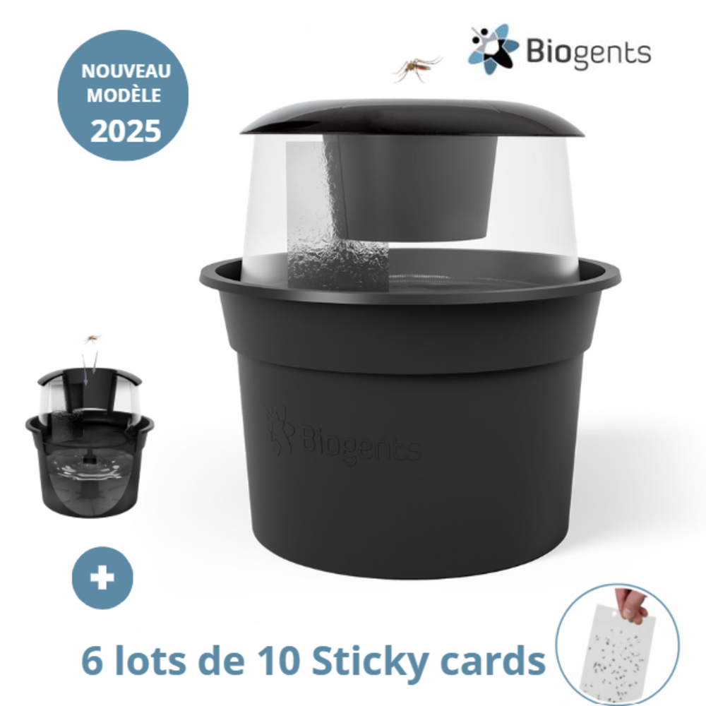 BIOGENTS BG-GAT REFLECT-TECH PIÈGES PONDOIRS + 60 STICKY CARDS (x12) MODÈLE 2025